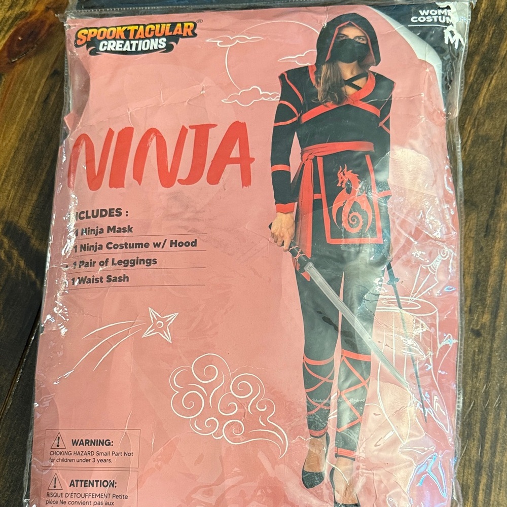 Spooktacular Creations Women's Ninja Costume (M)
